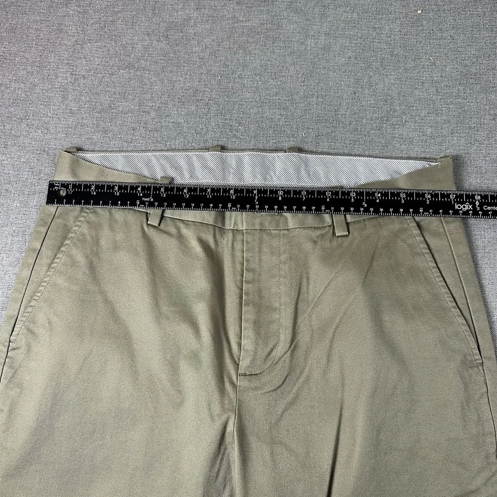 Brooks Brothers‎ Khaki Dress Pants Olive Green Size 3432